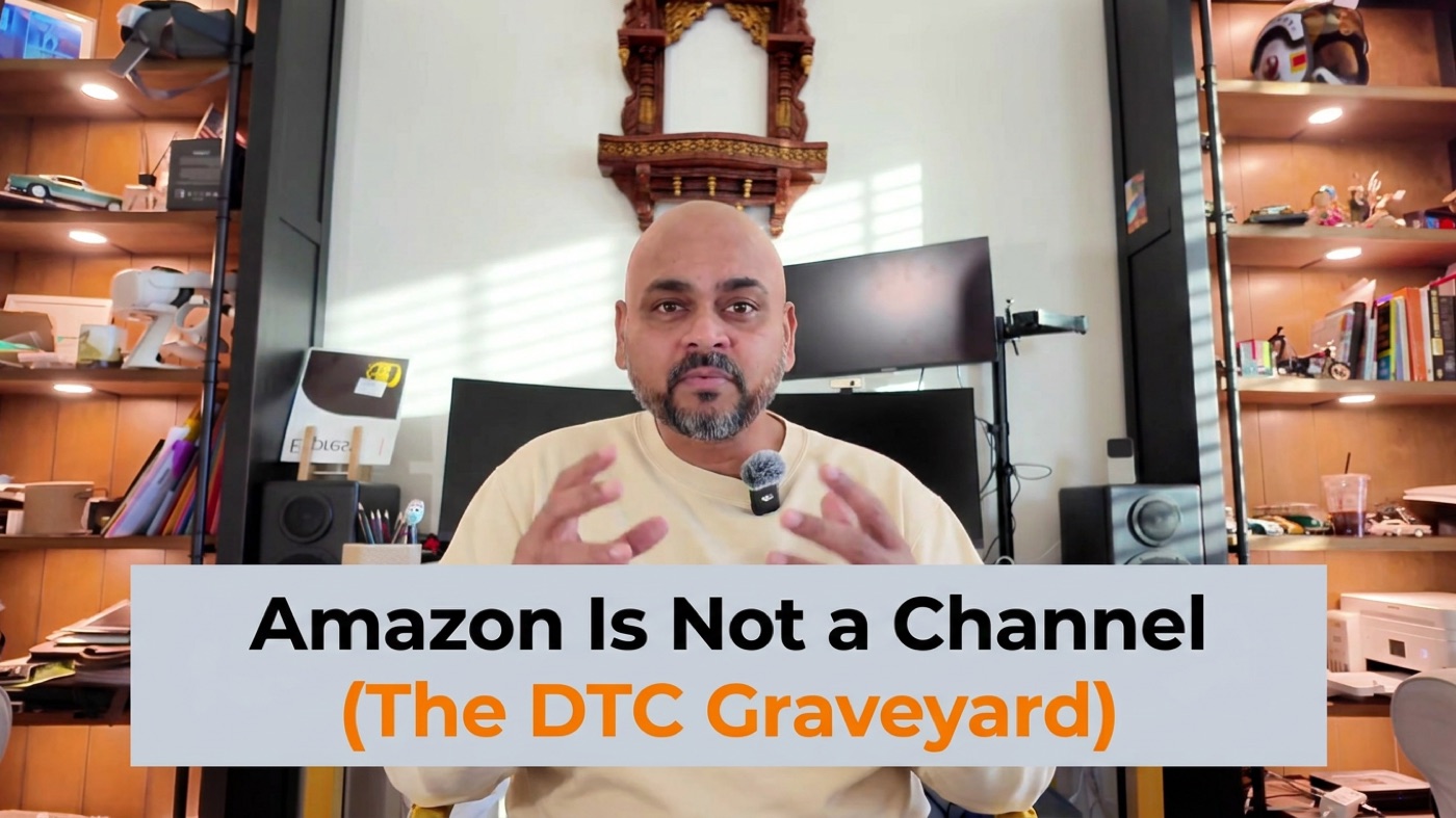 Amazon is not a channel. It is a company living in your margin