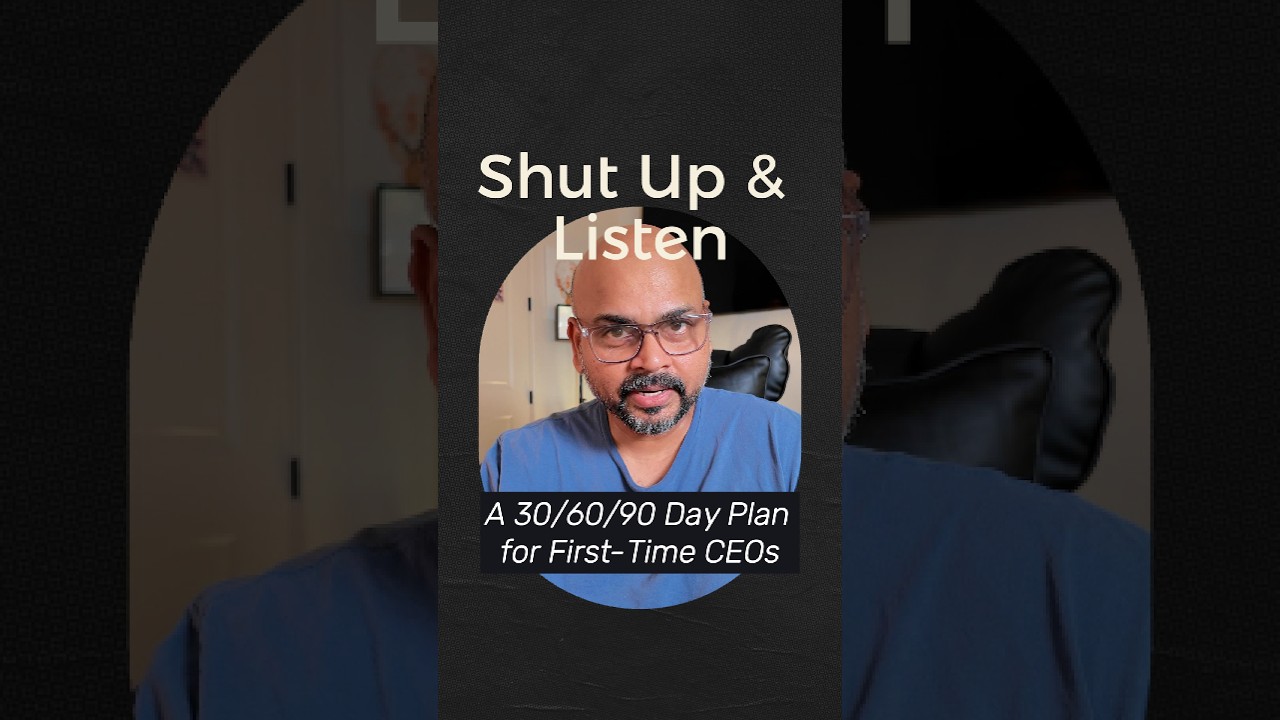 My First 90 Days as CEO Almost Wrecked Me